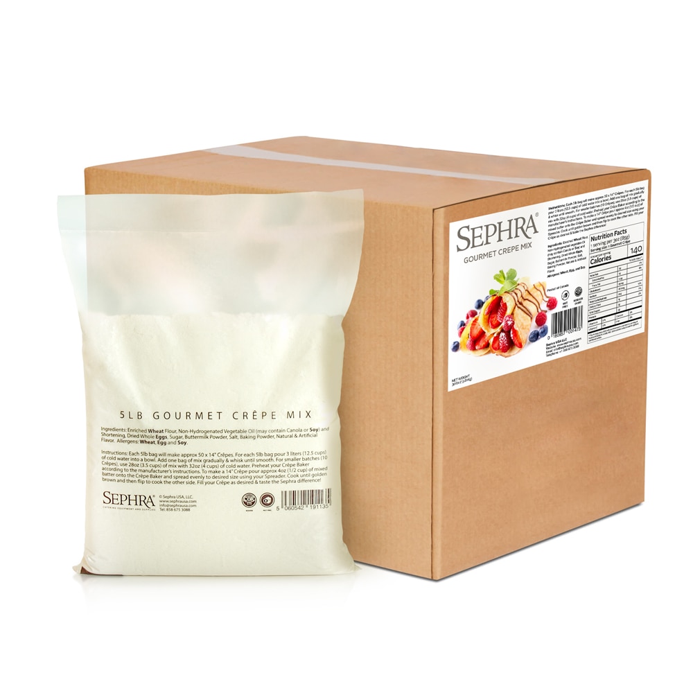 Sephra Gourmet Crepe Mix, 30lb