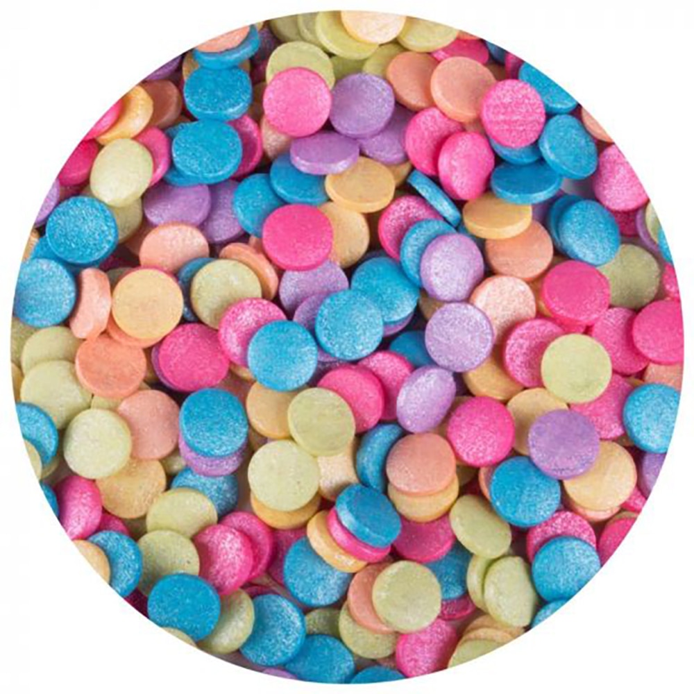 Candy Sprinkles – Shimmer Confetti Jumbo, 18oz Bulk