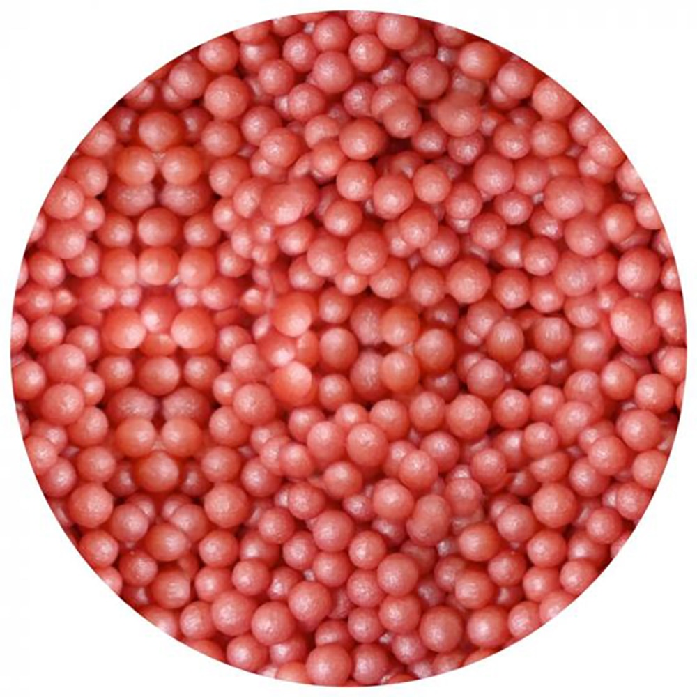 Candy Sprinkle Beads – Red, 26oz Bulk